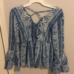 Blue blouse